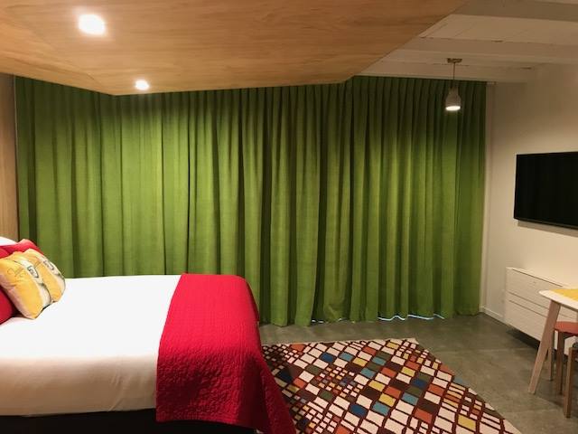 Cosy at night with own aircon system