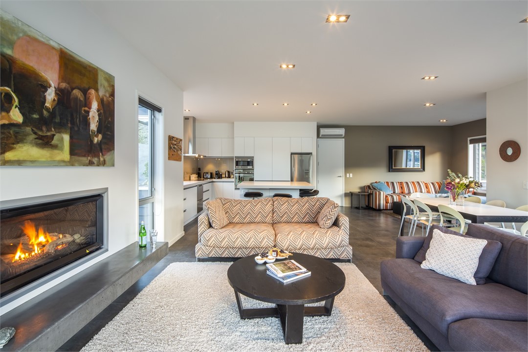 Spacious open plan living