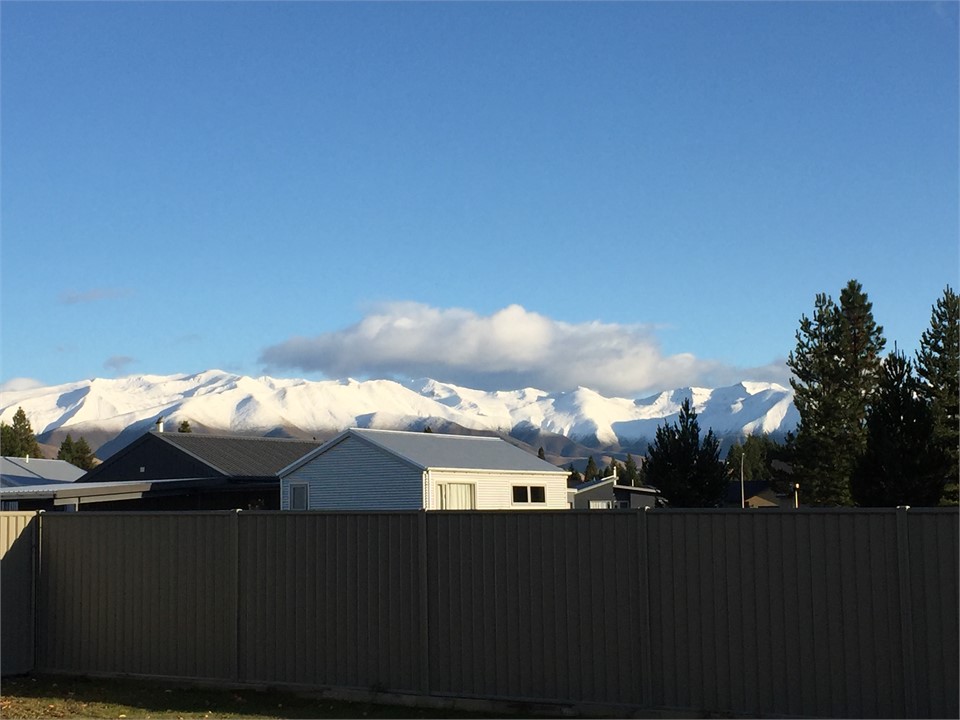 Views from the back garden