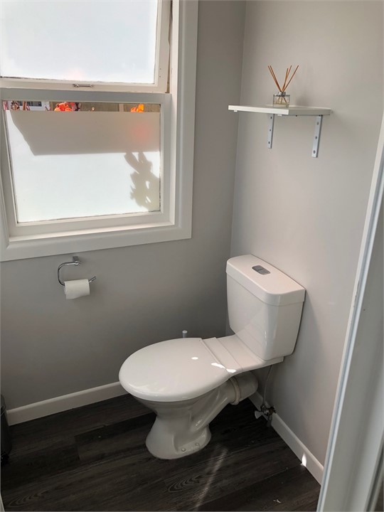 Toilet - is in amendity building 10 metres away fr