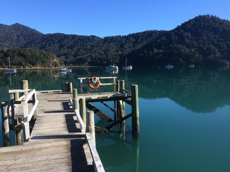 Jetty, for fishing Off