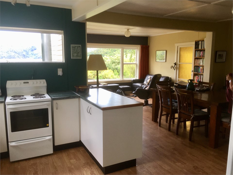 Kitchen through to Living Area