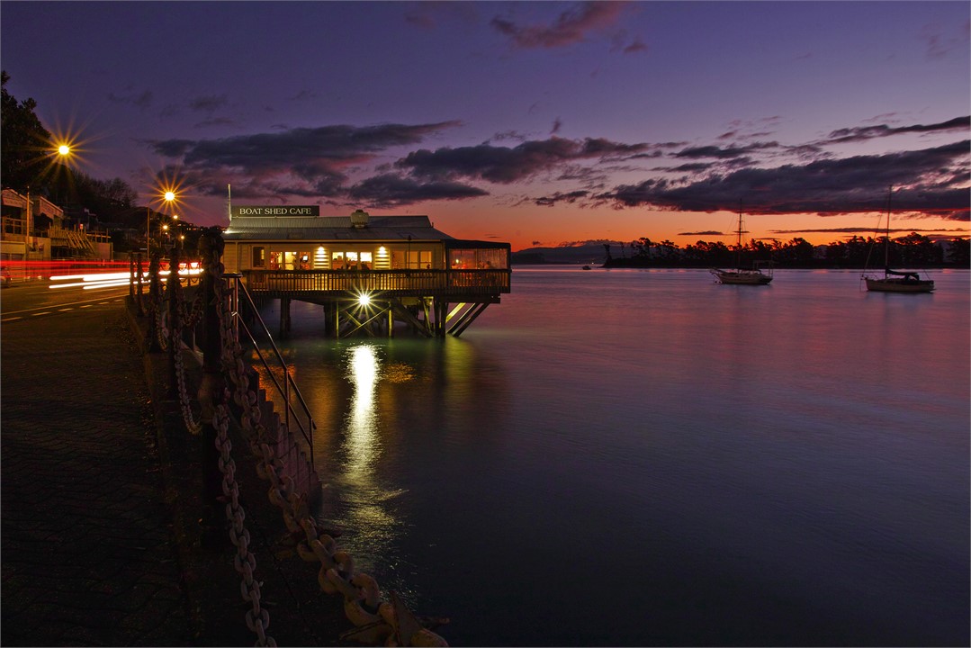 Nearby Boathouse Restaurant by Night