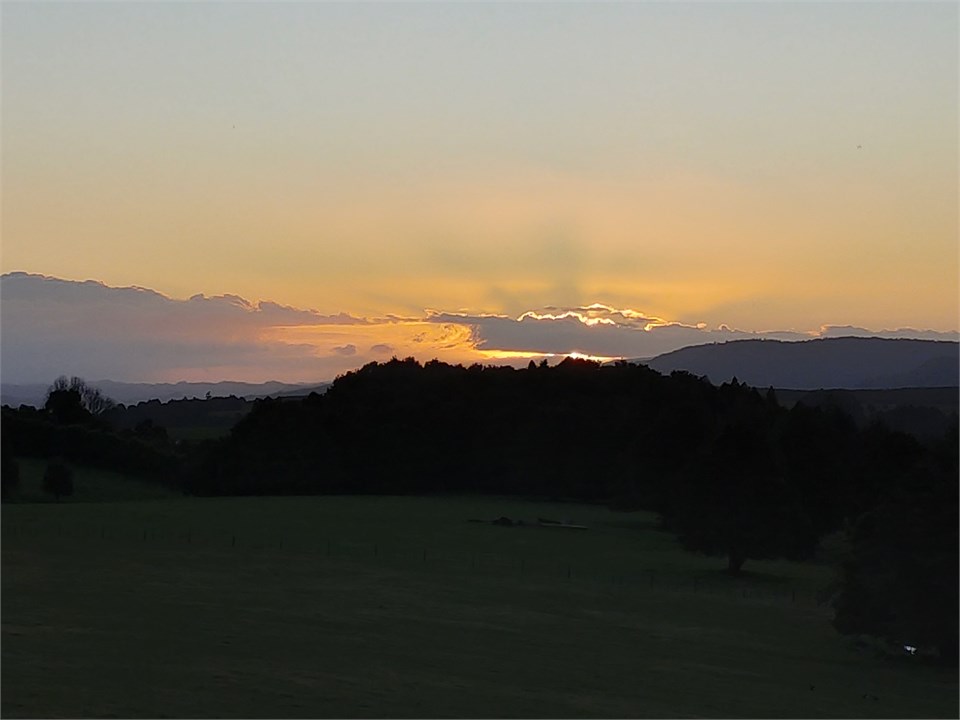 Amazing sunsets from the deck