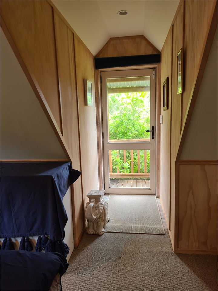 Door to upstairs walkway