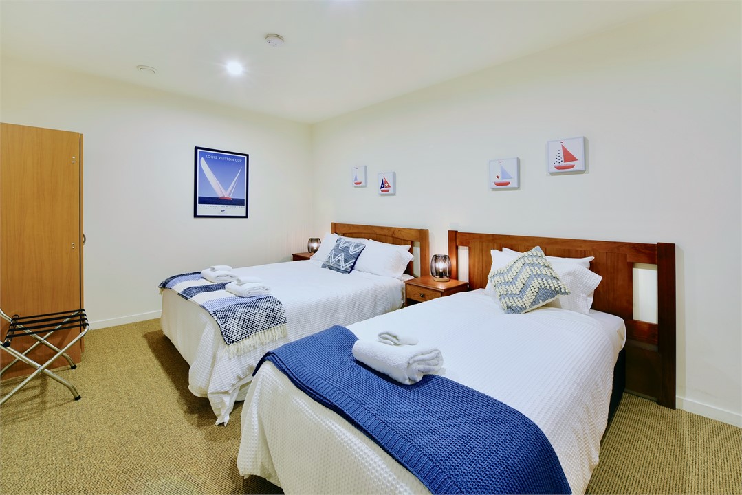 Bedroom 2 with Queen Bed & King-Single Bed