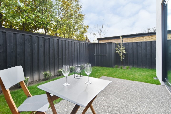 Exterior - view of the back yard