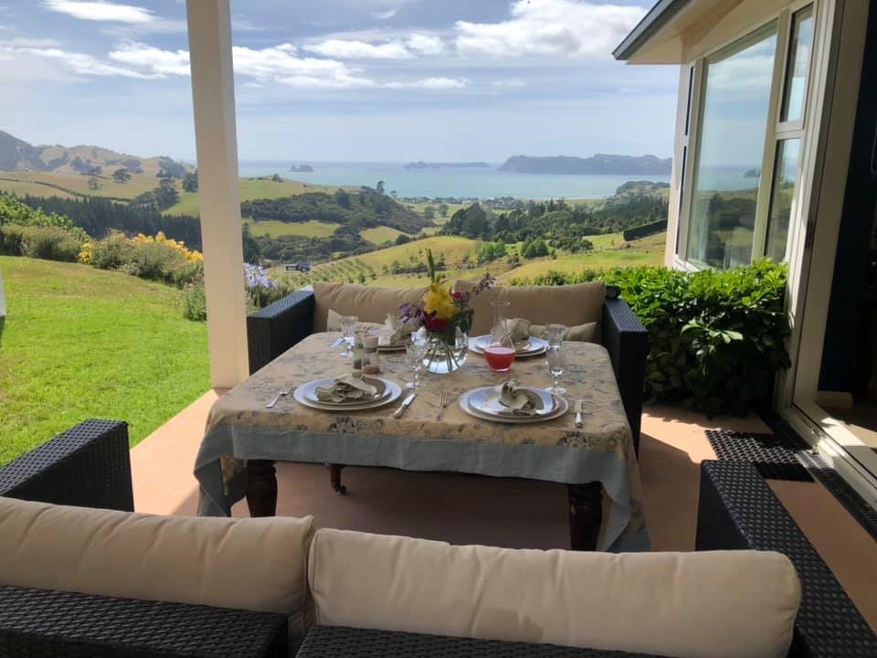 Breakfast Alfresco with Ocean Views