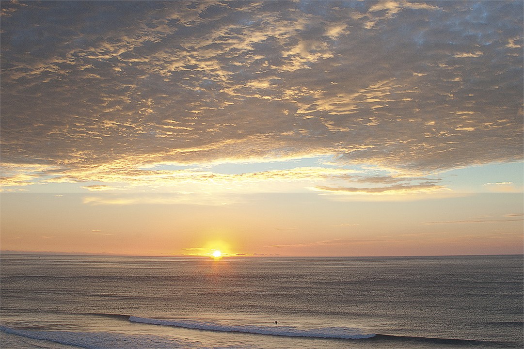 First to see the sun