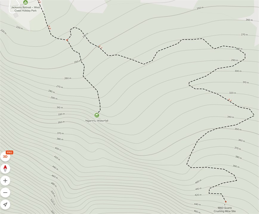 Ngarimu Waterfall Track and Ngarimu Walking Track
