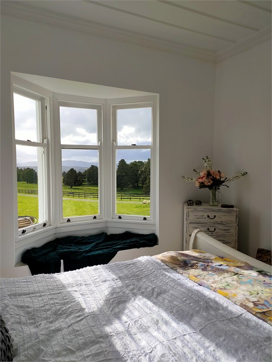 Views from the master bedroom.