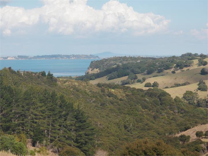 View from your deck back to Auckland