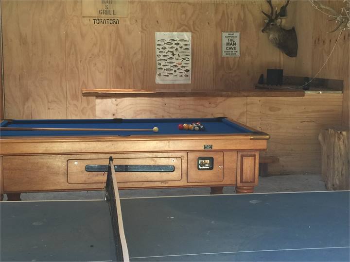 Game of pool anyone or table tennis?