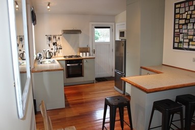 Kitchen from lounge