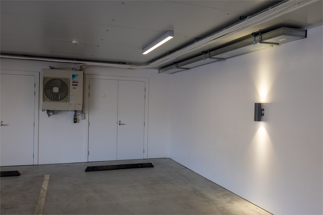 Parking spot for apartment 5 in the building