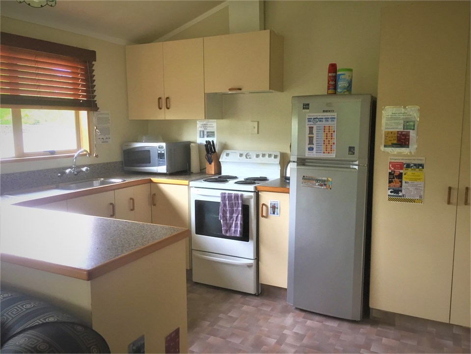 Open plan kitchen, lounge and dining room