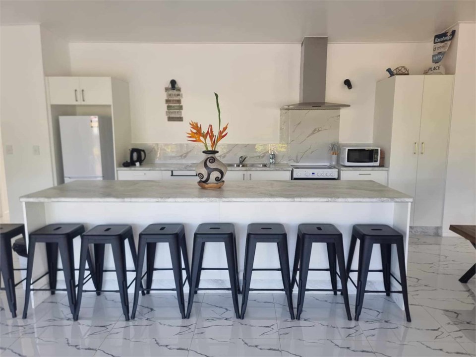 kitchen and island bench