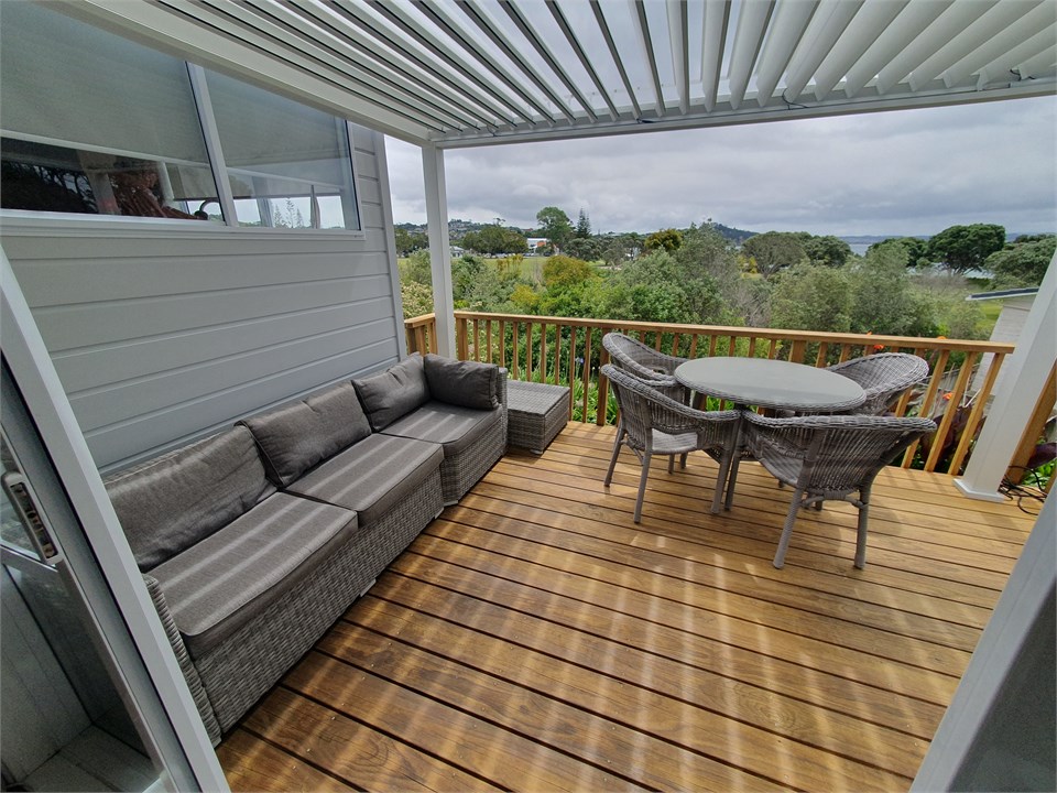 Outdoor entertainment area