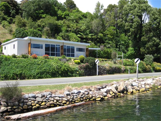 Unit complex as seen from wharf