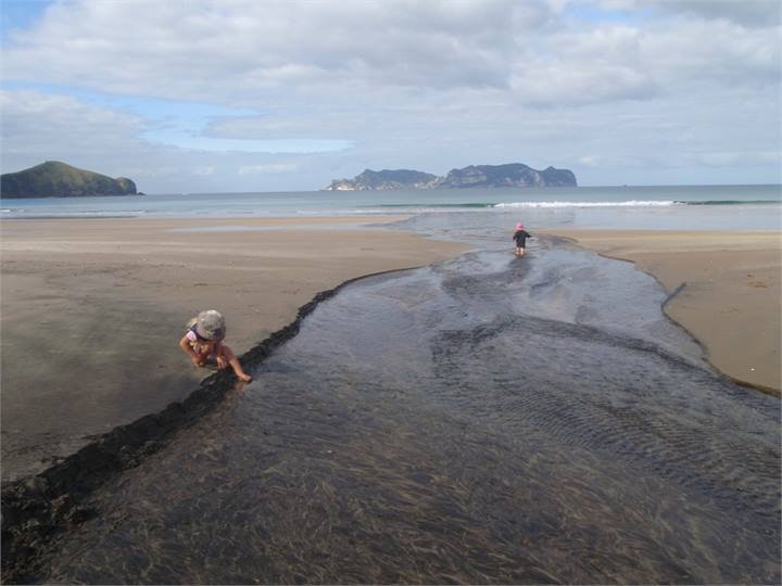 safe beach for the kids