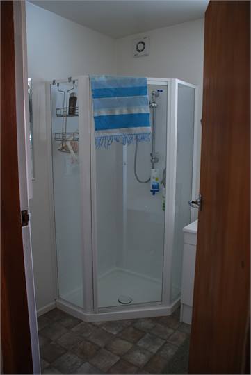 Bathrrom has shower and Bath
