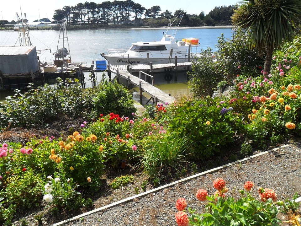 Walkway to the wharf