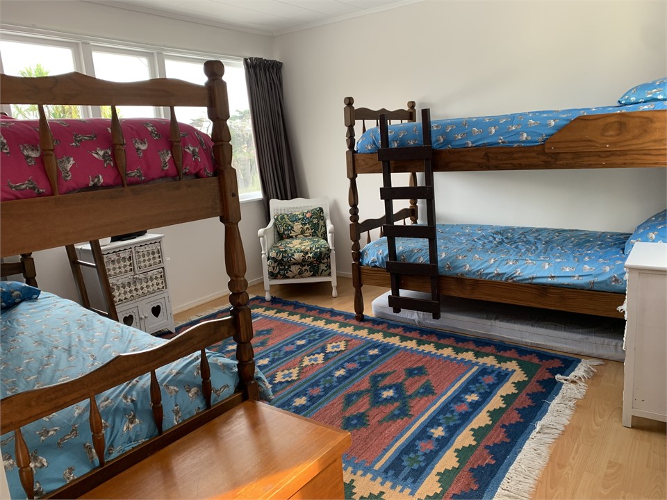 Upstairs Bunkroom- views out to sand dunes