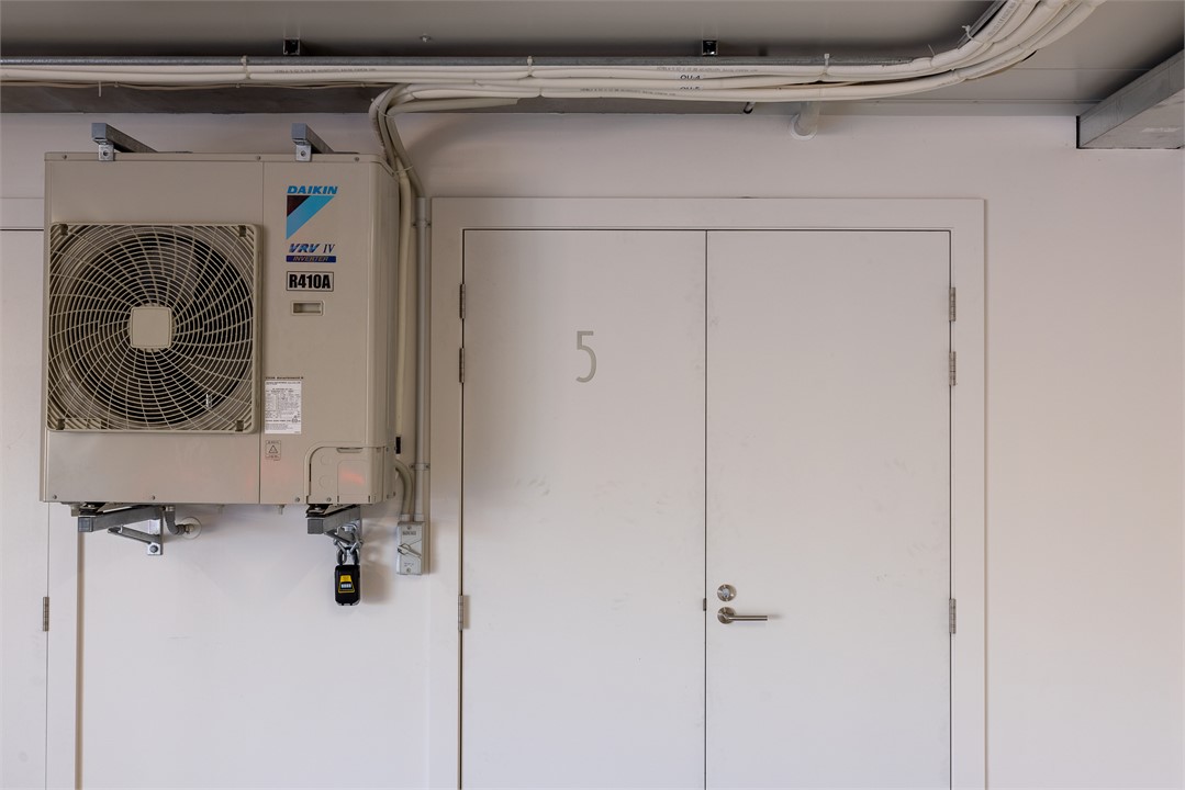 Parking spot for apartment 5 in the building