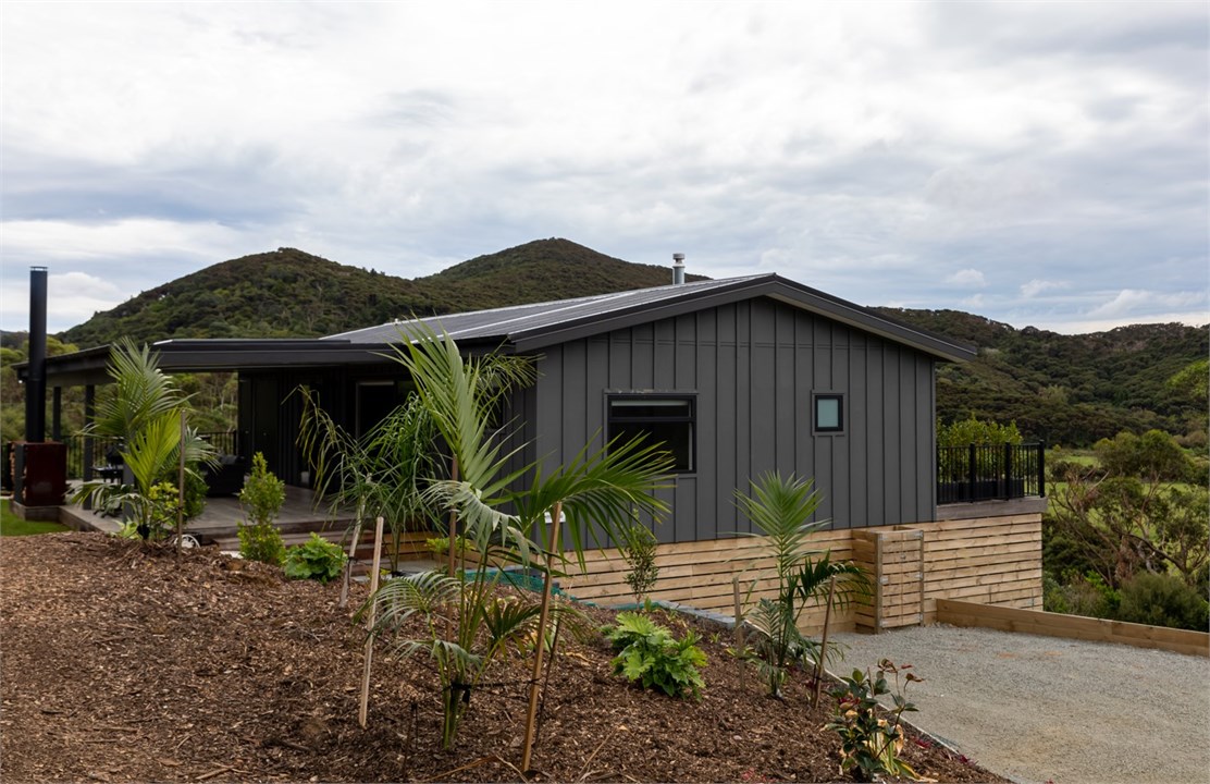 View from the driveway