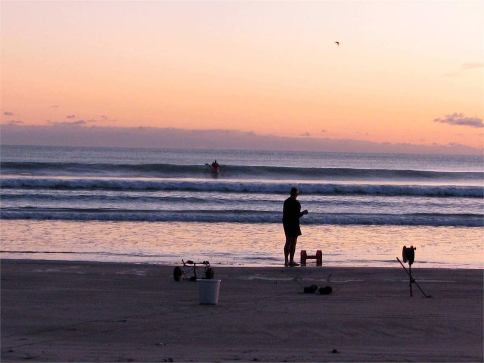 Early morning fishing