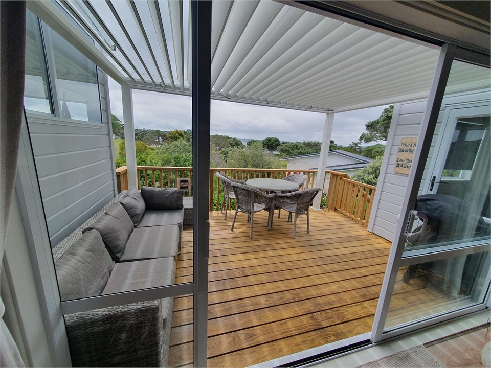 Outdoor entertainment area