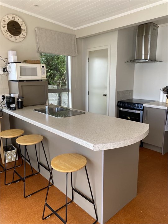 Fully stocked kitchen