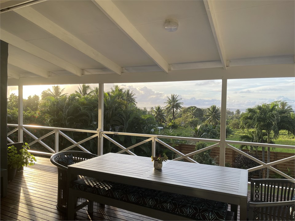 Upstairs Outdoor area Sea Views