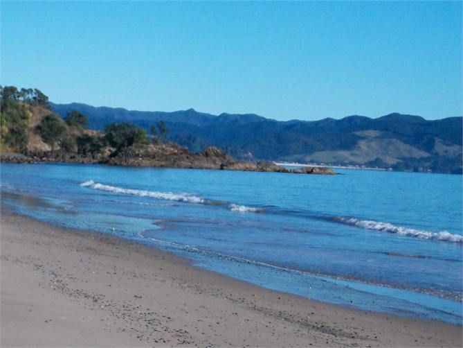 beach 50 metres away