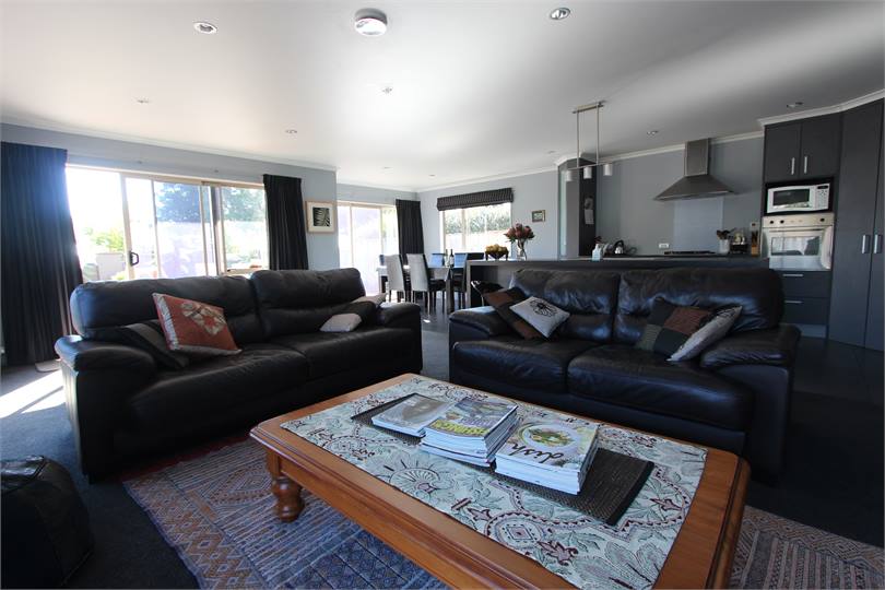 Comfortable lounge space