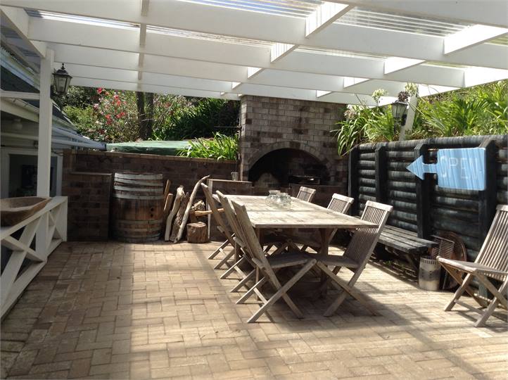 Second outdoor bbq area