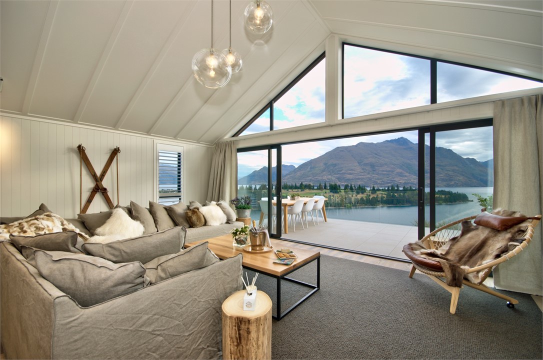 Open plan living area