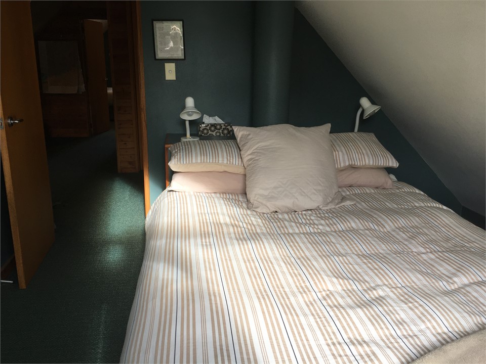 1st guest queen bedroom from balcony