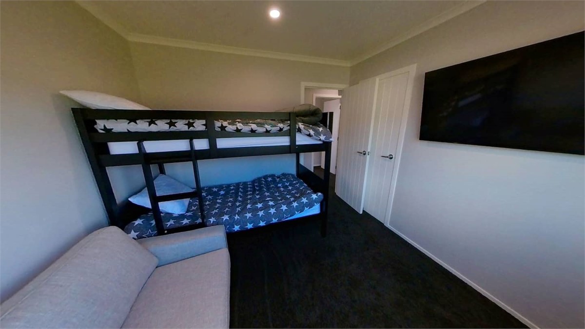 One of the bunk rooms