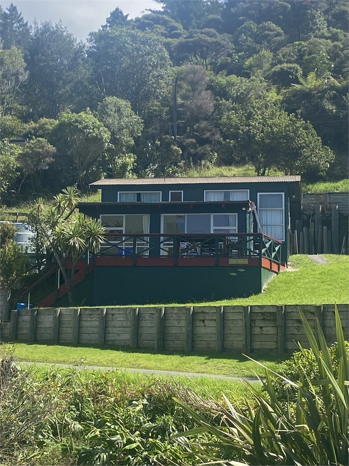 View to Bach from beach