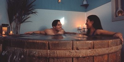 Soak in the Te Aroha hot pools featuring natural