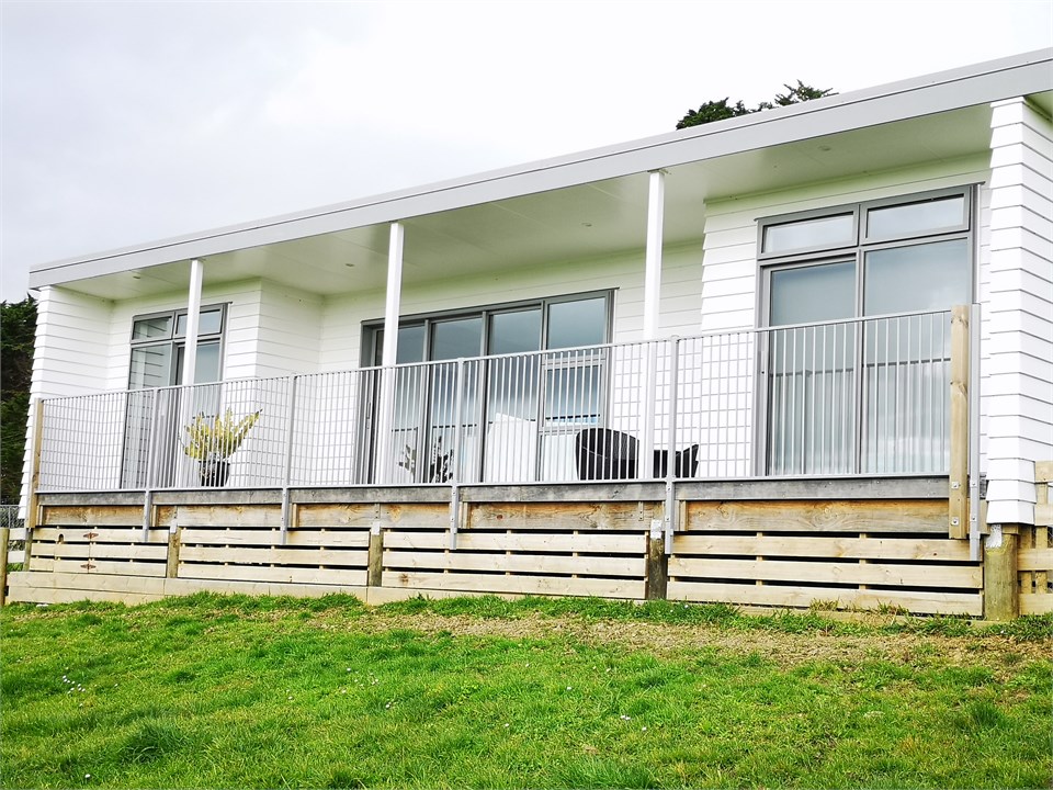 North facing deck for all day sun, all rooms open 