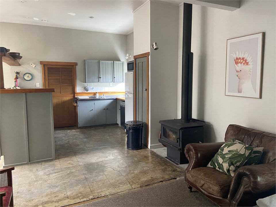 Sitting kitchen area