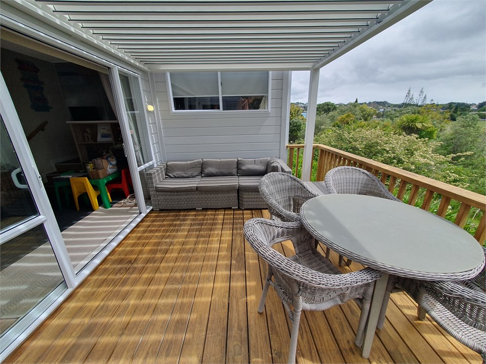 Outdoor entertainment area