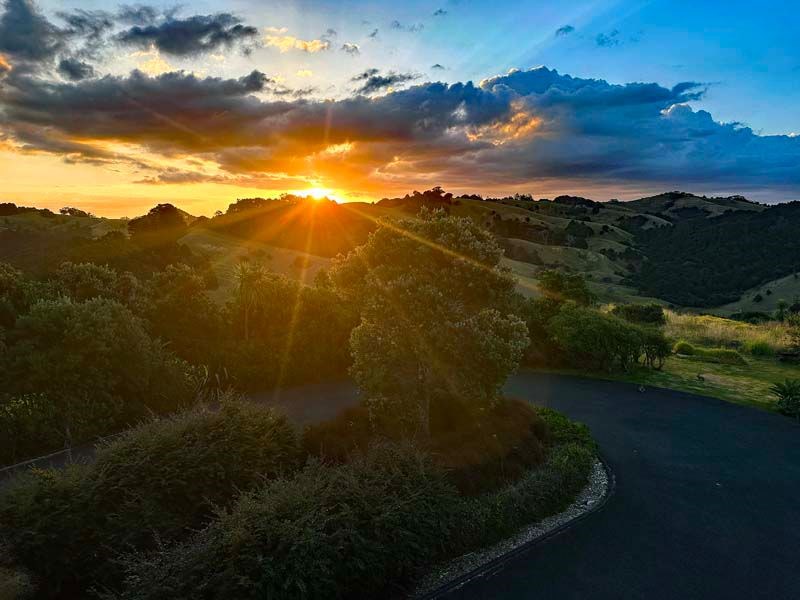 Sunset from Barn by guests