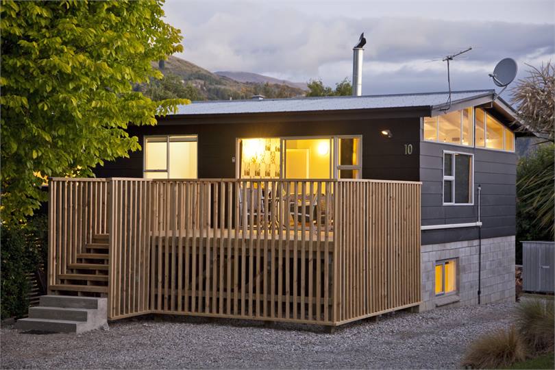 Above at Number 10 Arrowtown Holiday Home for rent Holiday Houses