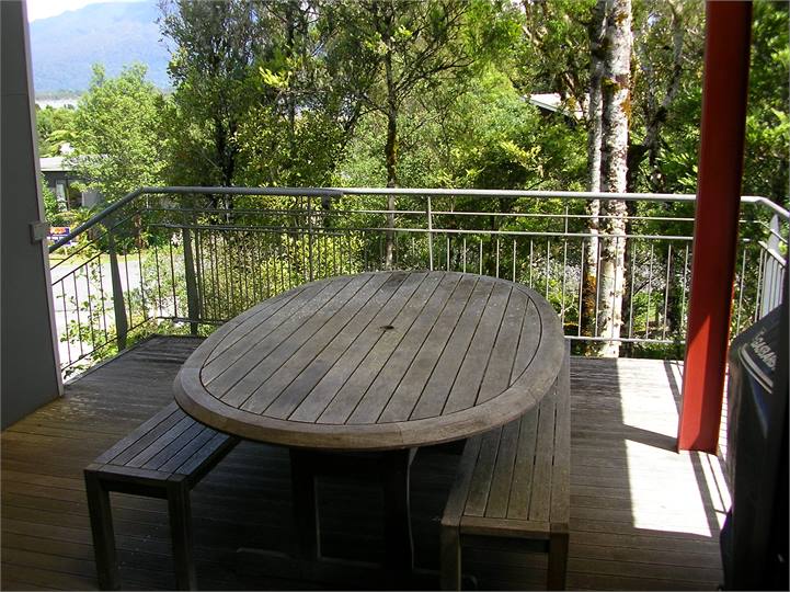 The All Weather Dining and BBQ area.