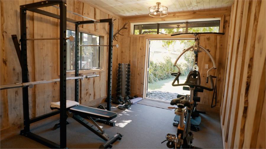 Fully equipped gym