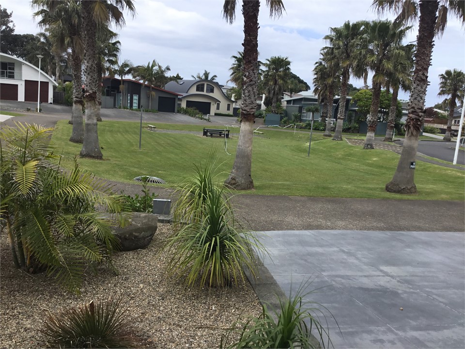 Volley ball and Petonque court from front door