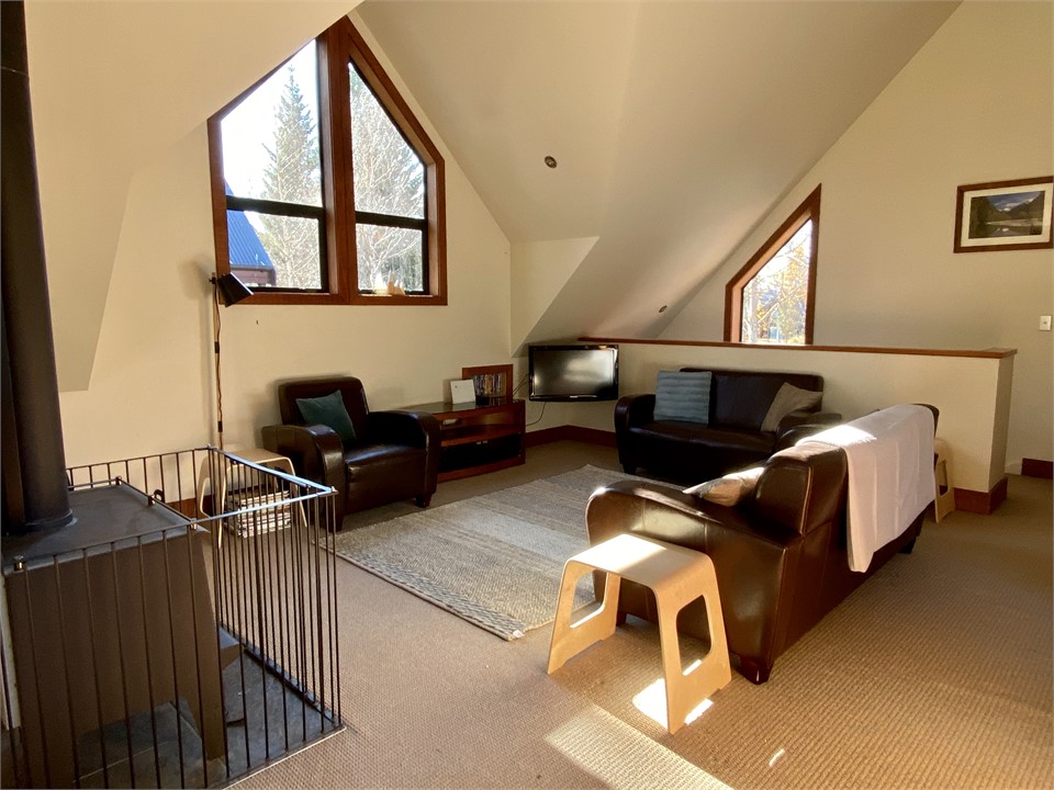 Living room and entertainment centre